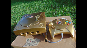 💙 SEGA Dreamcast HKT 3020 Home Console  🌟 Star Wars C-3PO 💙 ✨ ❤️✨ ❤️ GOLD