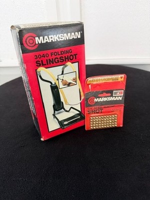 MARKSMAN MODEL 3040 SLINGSHOT FOLDING STEEL FRAME WITH/RUBBER TUBING