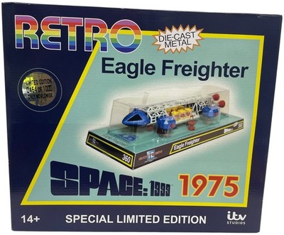 2019 Sixteen 12 Gerry Andersons Space 1999 Ltd Ed Retro Die-Cast Eagle Freighter