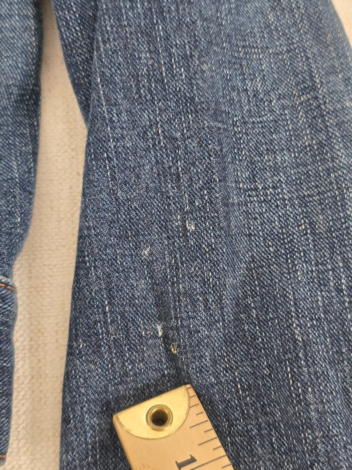 Gap Basic Jacket Womens Medium Blue Denim Button … - image 9