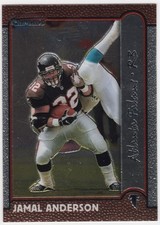 1999 Bowman Chrome NFL Football - 3 Card Lot - Jamal Anderson