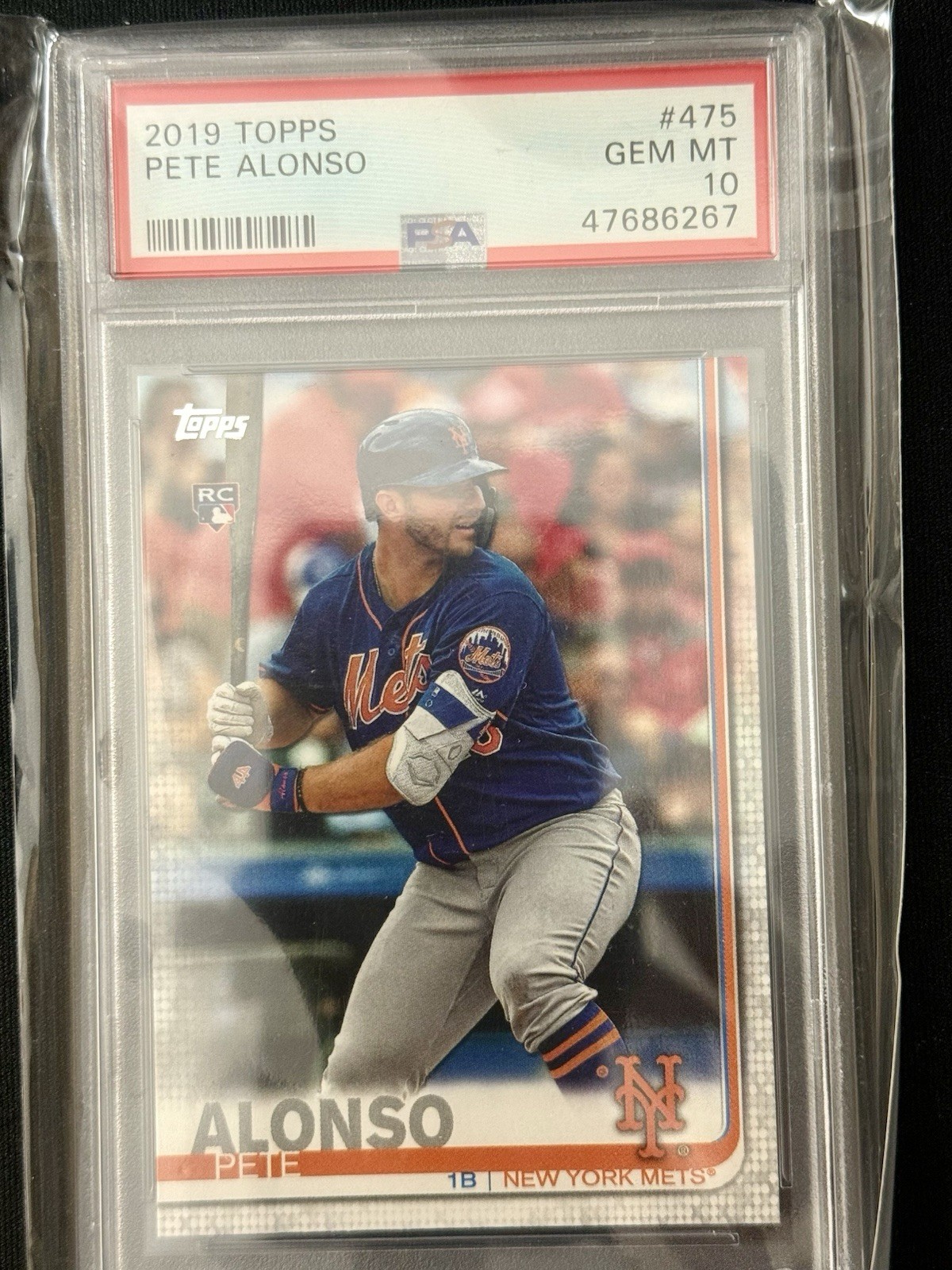 2019 Topps Pete Alonso PSA 10