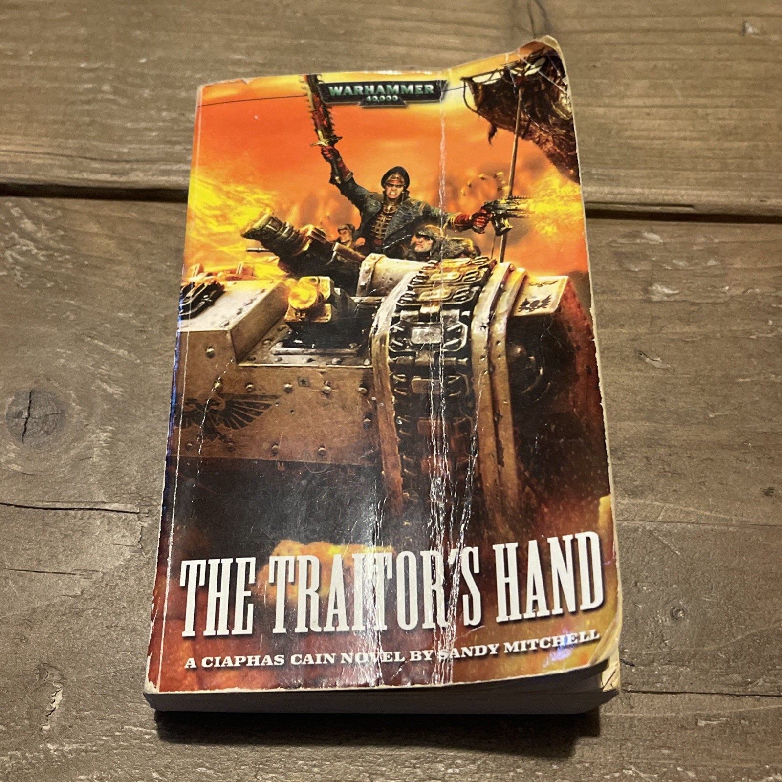 The Traitors Hand by Sandy Mitchell (Paperback)  Black Library Ciaphas Cain, 40k