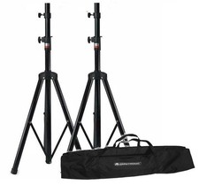 COPPIA STATIVI CASSE ACUSTICHE CON BORSA SUPPORTI TREPPIEDI CAVALLETTI 180 CM
