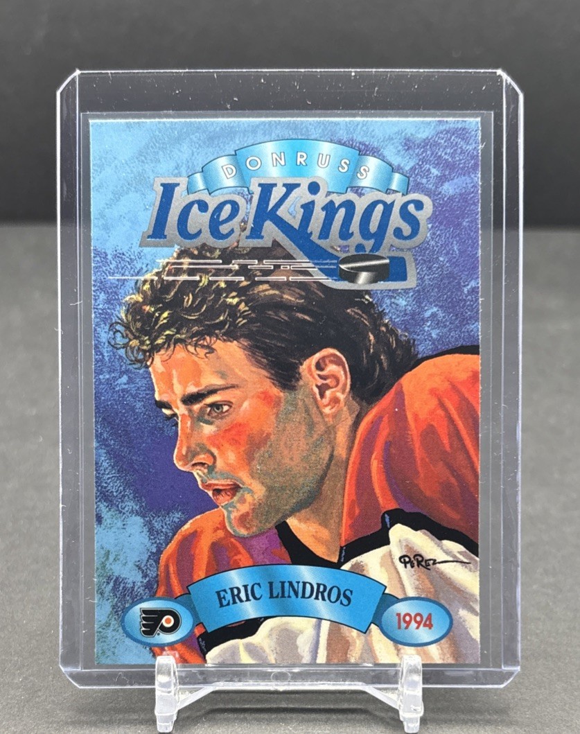 1993-94 DONRUSS NHL Hockey #9 Eric Lindros Philadelphia Flyers Ice Kings