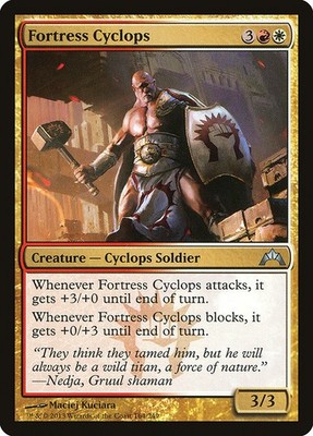 [MTG] Fortress Cyclops (164) (GTC) LP-HP