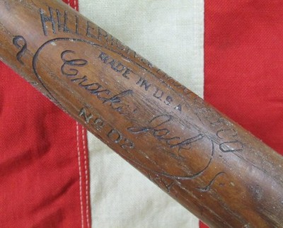 Vintage 1910s Hillerich & Bradsby Co. Wood Cracker Jack Baseball