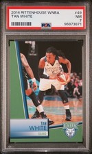 2014 Rittenhouse Wnba #49 Tan White PSA 7 Minnesota Lynx