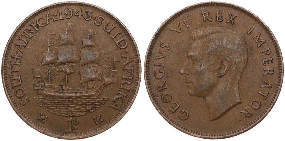 Südafrika - South Africa 1 One Penny - Suid Afrika - verschiedene Jahrgänge - Bild 1 von 1