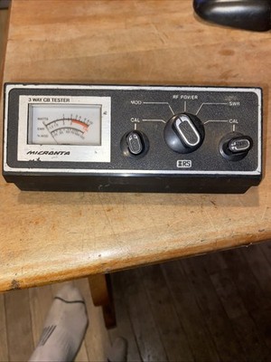 Testeur CB Micronta 21-526A (Radio Shack) - Pour Pièces - Ne Fonctionne Pas
