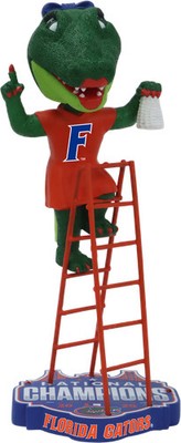 Alberta Florida Gators 2025 Men's Basketball National Champs Ladder Bobblehead