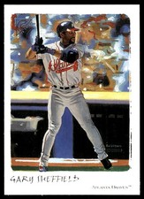 Gary Sheffield 2002 Topps Gallery #149 Braves MLB READ FREE SHIP AutographDen