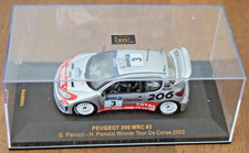 PEUGEOT 206 WRC #3 PANIZZI WINNER TOUR DE CORSE 2002 IXO RAM083 1:43 