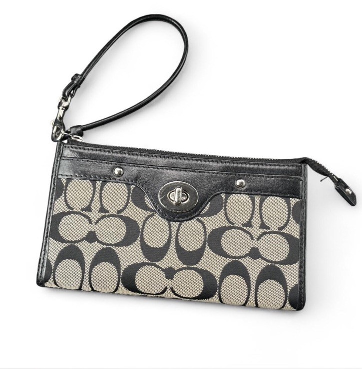 Coach— wristlet wallet - image 1