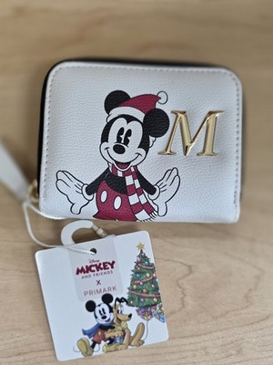 Primark Disney Mickey Mouse Wallet White Red Black