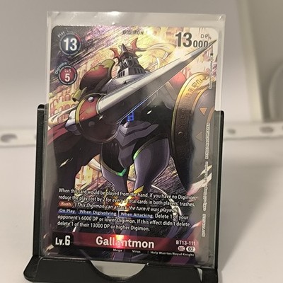 Digimon TCG Gallantmon BT13-111 SEC En