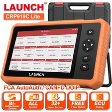 Auto LAUNCH OBD2 Scanner All System Bidirectional Active Test ABS DPF 32 Resets
