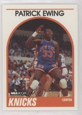 1989-90 NBA Hoops Patrick Ewing #80 HOF 0w6m