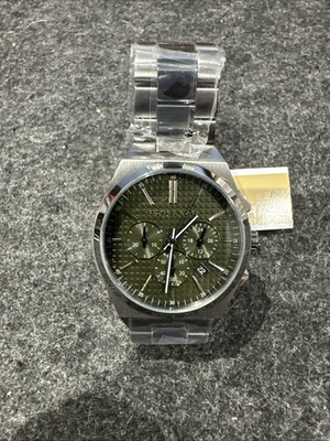 MICHAEL KORS OVERSIZED LENNOX GUNMETAL UHR, MK9118. OHNE BOX NAGELNEU MIT ETIKETT