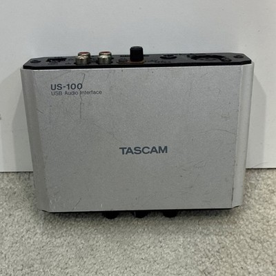 TASCAM US-100 USB Audio Interface Desktop Model RCA In USB Interface Ports