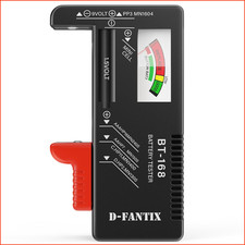 Batterietester Volt Checker f&uuml;r AA AAA C D 9V 1,5V Knopfzellen-Batterien