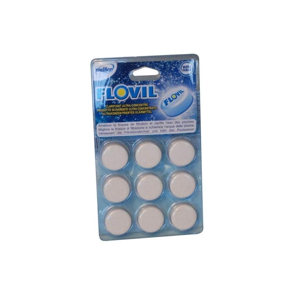 MD9295 Flocculante in Pastiglie Super Concentrato Ad Alta Prestazione, Bianco, 1 - 2