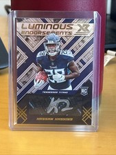 2022 Panini XR - Luminous Endorsements Hassan Haskins #LUM-HH /99 (AU, RC)