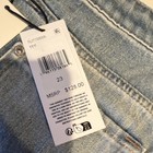 7 For All Mankind TFF Women's Light Wash Denim Cut Off Shorts Mid Rise Sz 23 — photo 5