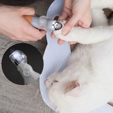 Pet Nail Scissors Dog Nail Cutter Cat Nail Clippers and Trimmers with Led Lights