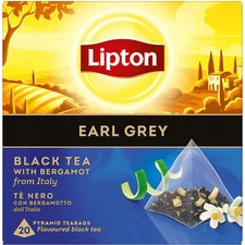 Lipton EARL GREY black tea with Bergamot from Italy 1 box /20 tea bags
