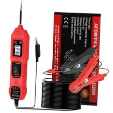 Power Circuit Probe Tester, 6V/12V/24V DC Circuit Tester Automotive, Red