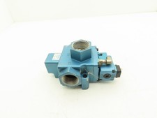 Illig MAC 9109837 3 Way Pneumatic Solenoid Valve 24VDC 145psi 1.5" 58D-36-611JA