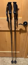 K2 4 Speed skinny composite 48 inch / 125 black strap foam grip Ski Poles
