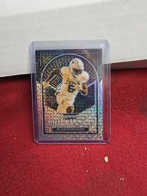 2023 Panini Prizm Draft Picks  Bijan Robinson Mojo Brilliance RC Rookie /25