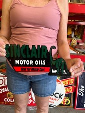 Vintage Style Metal Sign Sinclair Motor Oils Not Porcelain Usa Vintage Style Metal Sign Sinclair Motor Oils Not Porcelain Usa