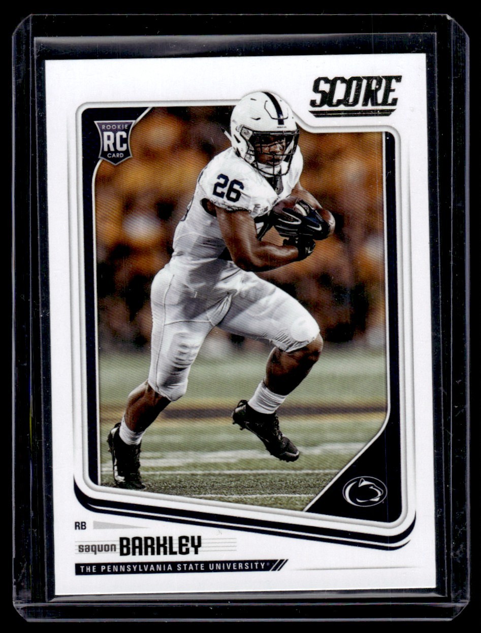 Saquon Barkley Panini Score #359 Autograph
