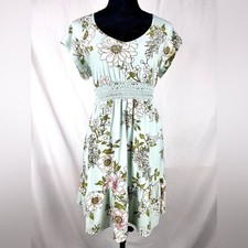 NOBO V Neck Floral Midi Dress
