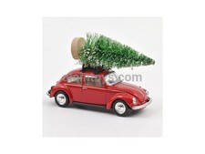 VOLKSWAGEN COCCINELLE 1973 NOËL ROUGE JET CAR NOREV 1:43 Réf 841006