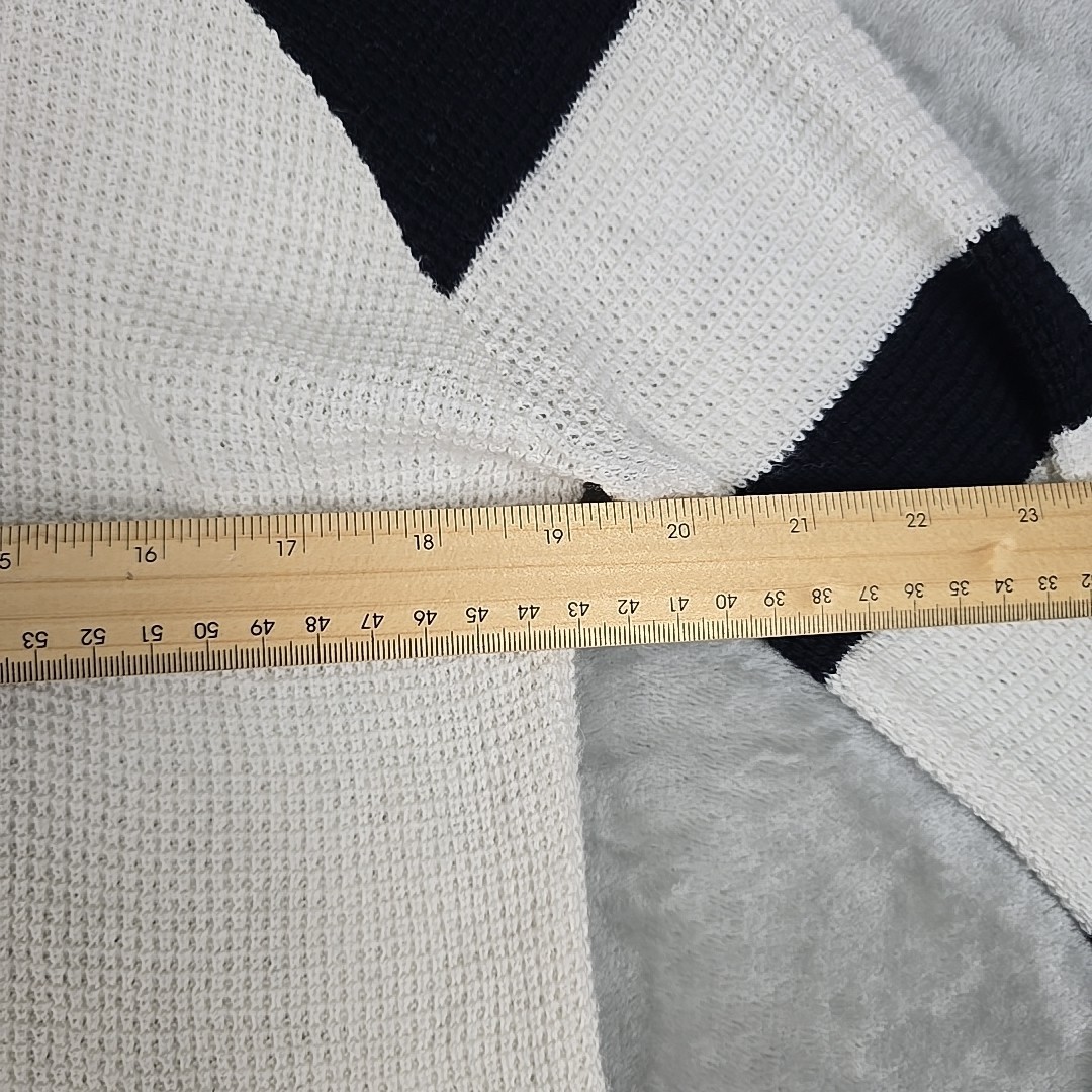 Faherty Womens Throwback Waffle Crew Sweater Med … - image 4