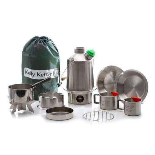 Kelly Kettle Ultimate 'Scout' Kit (Stainless steel) - VALUE DEAL Storm Kettle So deal from eBay