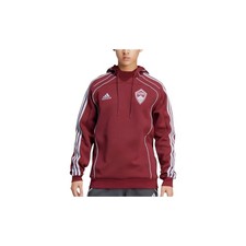Colorado Rapids MLS Men's Adidas 2025 Travel Pullover Hoodie Burgundy Size M