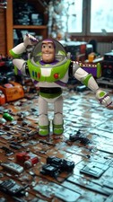 Disney Store Official Buzz Lightyear Interactive Action Figure, Preloved