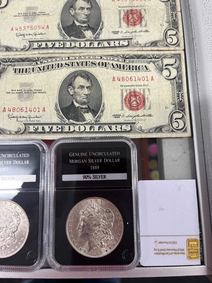 Estate Sale Coins ~ Auction Lot Silver, Bullion, ,Collection GET ALL #8HD - Image 3 of 4