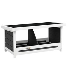 Legenest für Hühner Hühnernest aus Tannenholz Eiernest für Geflügel, Grau