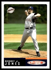 Bobby J. Jones 2002 Topps Total #396 Padres MLB READ FREE SHIPPING AutographDen