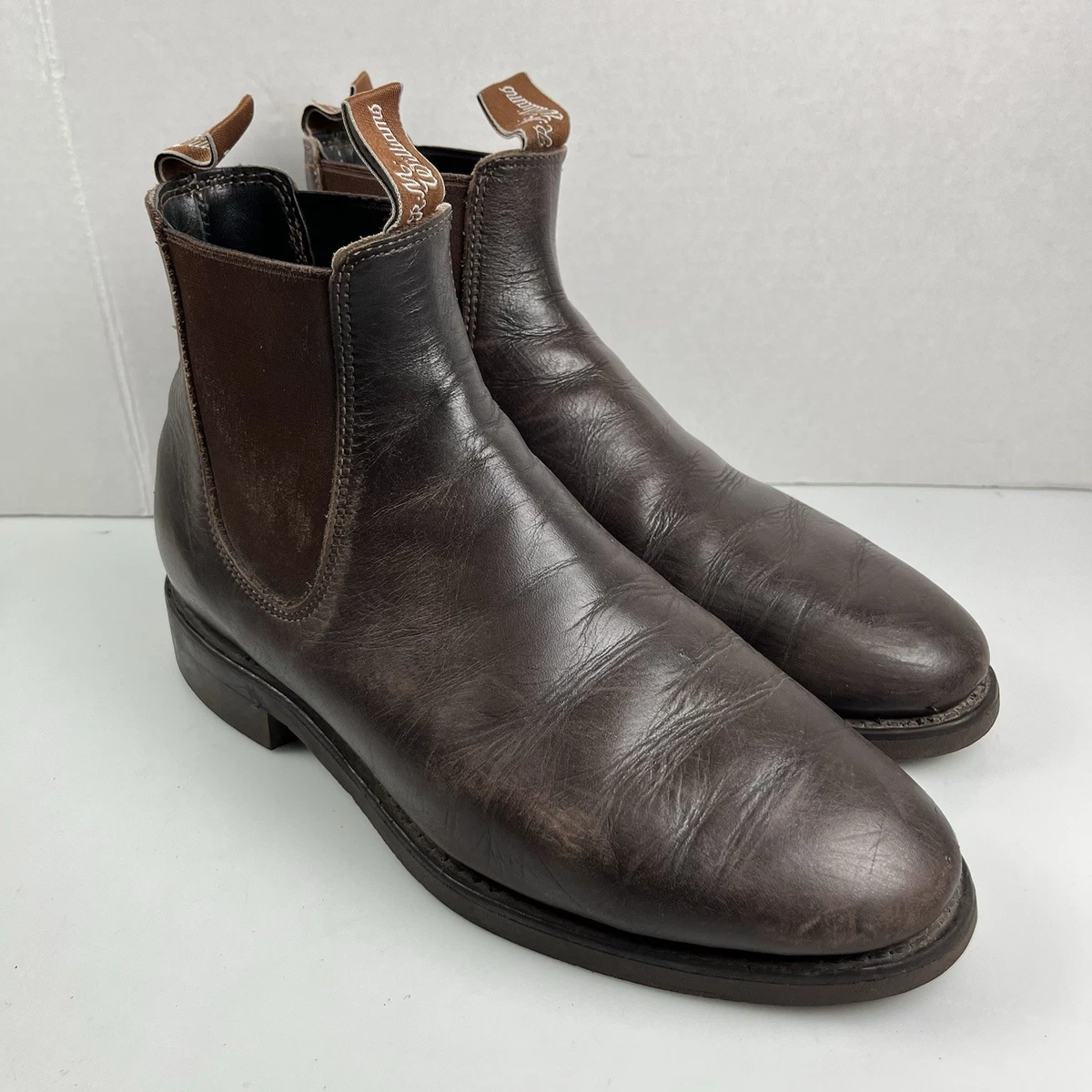 EUC R.M. Williams Men’s Brown Leather Chelsea Boots Size 10H R.M.Williams Boots for Men for Sale | Shop New & Used Men main image 2