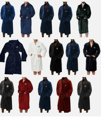 NFL Silk Touch Bath Robe Large/X-Large Unisex NFL Team Sleepwear