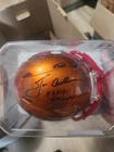 Jon Gruden Signed Buccaneers Mini Helmet Jsa Certified