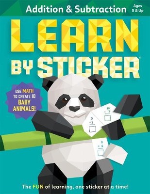 Workman Publishing Learn by Sticker: Addition and Subtraction (Paperback)