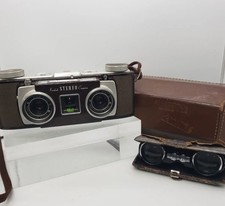 Vintage Kodak Stereo Camera  Presto Folding Opera Glasses Bundle